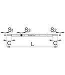 Cheie hexagonala pentru furci Suntour si RST 350mm, 25mm, 210g