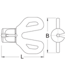 Cheie de spite DT SWISS Torx TX 20, 48,5mm, 40mm, 24g