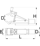 Pro Shop Clamp 60mm, 70mm, 185mm, 300mm, 45mm