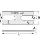 Scula de blocare pentru tije de amortizor moto 2mm, 80mm, 85mm, 34g