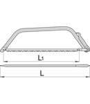 Fierastrau cu coarda, joagar 610mm, 700mm, 580g