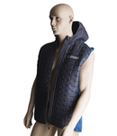 Knitted hybrid vest for men S, 372g