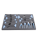 Bike tool set in SOS tool tray