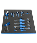Set of tools in tray 2 for 2600B