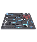 Set of tools in tray 2 for 2600A or 2600C- Drivetrain tools