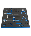 Set of tools in tray 3 for 2600B