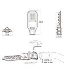 Lampa stradala 50W LEd Chip Samsung