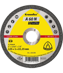 Discuri de debitare Kronenflex pentru Aluminiu A 60 N Supra - Diametru 115mm, Grosime 1mm, Alezaj 22,23mm