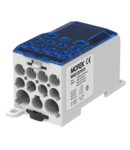 Distribuitor OJL280A blue in 1xAl\/Cu120 out 2x35\/5x16\/ 4x10mm² Distribution block