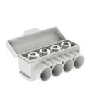 SLT50-4 grey Al 10-50\/Cu 2.5-35 mm2 1000V Distribution block