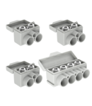 SLT50 Al 10-50\/Cu 2.5-35 mm² 1000V Distribution block set 3xSLT50-2-1 + 1xSLT50-4-3