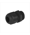 Presetupa, PG07, 3-6,5mm, PA6, black RAL9005, IP68 (w locknut and O-ring)