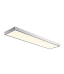 Corp iluminat TAVAN, Luminita LED-uri, placi de interior TAVAN Luminita Plafon pe suprafata GRI Barele 1200x300mm GRI 4000K,