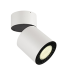 Corp iluminat TAVAN, SUPROS de lumini tavan, lumina alb Plafon, LED-uri, 4000K, rotunde, de culoare alba, 2100lm, 60 ° reflector, 28W,