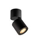 Corp iluminat TAVAN, SUPROS 78 de lumini Plafon, lumenul Plafon negru, LED-uri, 3000K, rotund, negru, 60 ° lentila,