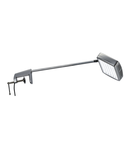 Corp iluminat tablouri, vitrine, afisare DISPLAY Luminita, lumenul de perete GRI, LED-uri, 4000K, GRI-argintiu, 16W, including. Sursa de alimentare de Stecher sI,