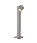 Lampa pla, PATH Stativ CUBIC de varf pla LIGHT L, QPAR51, IP44, GRI-argintiu, max. 35W,