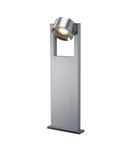 Lampa pla, ROX Pathlight Stativ de pla in aer liber, de lampa de economisire Energiei, GX53, IP44, aluminiu periat, max. 9W,