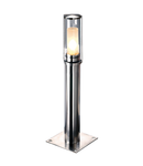 Lampa pla, CUIE Stativ de pla in aer liber, QT14, IP44, din otel inoxidabil 304, Ø / H 4,5 / 30,5 cm, max. 40W,