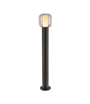 Lampa pla, OVALISK 100 lampadare, antracit