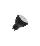 Sursa de iluminat, bec, QPAR51 lampa cu LED-uri, dimabil, GU10, 3000K, CRI90, unghi reglabil, negru,