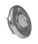 Sursa de iluminat, bec, Lampa LED QRB111, CREE XB-D LED, gri, 19,5W, 30 °, 2700K,