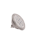 Sursa de iluminat, bec, Lampa LED QPAR111 GU10, 13 °, gri, 2700K, 660lm,