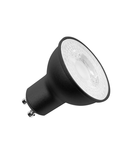 Sursa de iluminat, bec, LED lampa QPAR51, GU10, 7.2W, 36 °, 2700K negru,