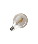 Sursa de iluminat, bec, LED lampa G95, E27, 2700K, 380lm, 280 °, dimabil sticla, afumat,