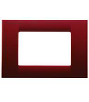 Placa ornament Virna - tehnopolimer gloss finish - 1 modul- CLASSIC BURGUNDY - SYSTEM