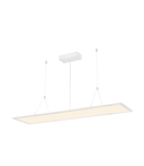 Lampa suspendata, lustra I-PENDANT PRO pandantiv, cu LED-uri, 2700K,, alb mat patrat, 39W,