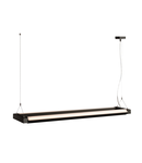 Lampa suspendata, lustra LONG GRILL pandantiv, negru