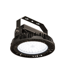 Lampa suspendata, lustra PARA FLAC pandantiv, pandantiv negru, LED-uri, 4000K, negru, 200W, IP65,