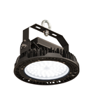 Lampa suspendata, lustra PARA FLAC pandantiv, pandantiv negru, LED-uri, 4000K, negru, 200W, IP65,