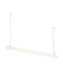 Lampa suspendata, lustra Q-LINE ® pandantiv, pandantiv alb, 1500mm, alb,