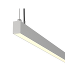 Lampa suspendata, lustra AROSA pandantiv, 1,25m aluminiu, triac PD, cu LED-uri de interior pandantiv, aluminiu, 3000K,