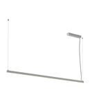 Lampa suspendata, lustra AROSA pandantiv, 2m aluminiu, triac PD, cu LED-uri de interior pandantiv, aluminiu, 3000K,