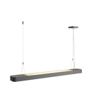 Lampa suspendata, lustra Worklight pandantiv, antracit interior pandantiv cu LED-uri, antracit, 3000K,