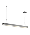 Lampa suspendata, lustra Worklight pandantiv, antracit interior LED DALI pandantiv antracit lumina 4000K,