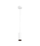 Lampa suspendata, lustra NUMINOS S Pendant, white Indoor LED pendant light black/black 2700K 36°,