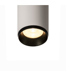 Lampa suspendata, lustra NUMINOS S Pendant, white Indoor LED pendant light white/black 3000K 24°,