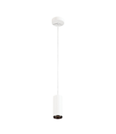 Lampa suspendata, lustra NUMINOS S Pendant, white Indoor LED pendant light black/black 3000K 36°,
