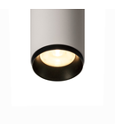 Lampa suspendata, lustra NUMINOS S Pendant, white Indoor LED pendant light black/black 3000K 36°,