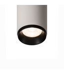 Lampa suspendata, lustra NUMINOS S Pendant, white Indoor LED pendant light white/black 4000K 24°,