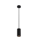 Lampa suspendata, lustra NUMINOS M Pendant, black Indoor LED pendant light black/black 2700K 24°,