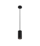 Lampa suspendata, lustra NUMINOS M Pendant, black Indoor LED recessed ceiling light black/black 4000K 24°,