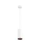 Lampa suspendata, lustra NUMINOS L Pendant, white Indoor LED pendant light black/black 3000K 36°,