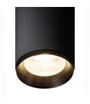 Lampa suspendata, lustra NUMINOS L Pendant, black Indoor LED recessed ceiling light black/black 4000K 24°,