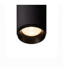Lampa suspendata, lustra NUMINOS S Pendant, black Indoor LED pendant light black/black 2700K 60°,
