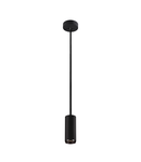 Lampa suspendata, lustra NUMINOS S Pendant, black Indoor LED pendant light black/black 4000K 24°,